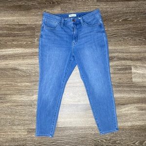 MADEWELL Curvy Roadtripper Women’s 31 P Supersoft Skinny Jeans